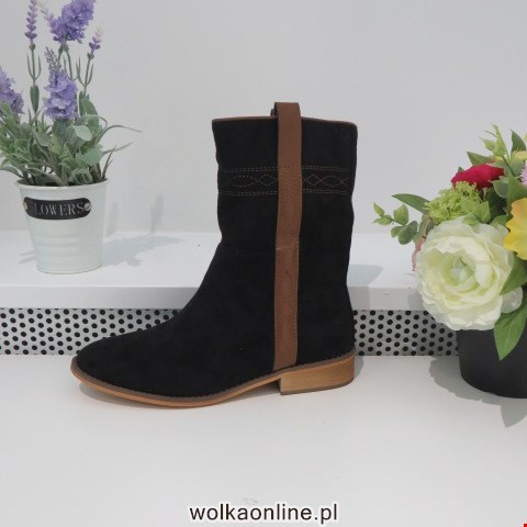 Botki Damskie 9563 BLACK 36-41