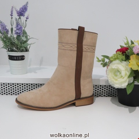 Botki Damskie 9563 BEIGE 36-41