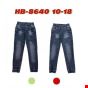 Jeansy chłopięce HB-8640 1 kolor 10-18 1