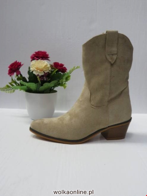 Botki Damskie 22088-01 BEIGE 36-41