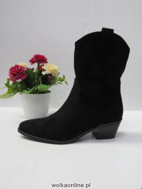 Botki Damskie 22088-01 BLACK 36-41