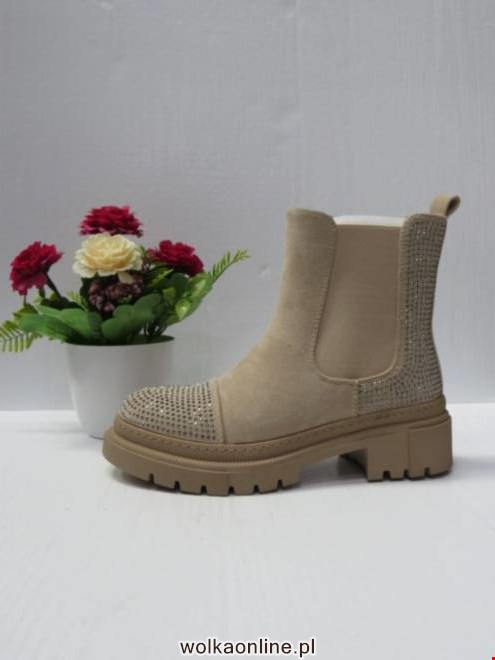 Botki Damskie J176 KHAKI 36-41