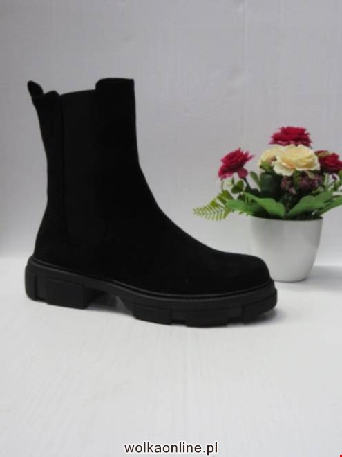 Botki Damskie H2217-1 BLACK 36-41