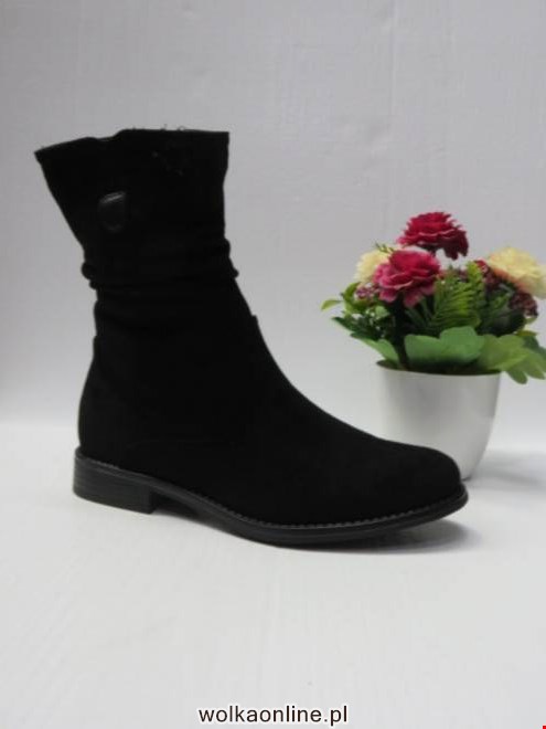 Botki Damskie H2118A BLACK 36-41