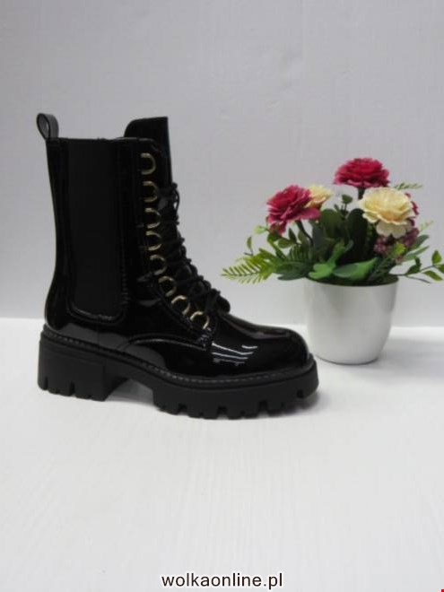 Botki Damskie F33-1 BLACK 36-41