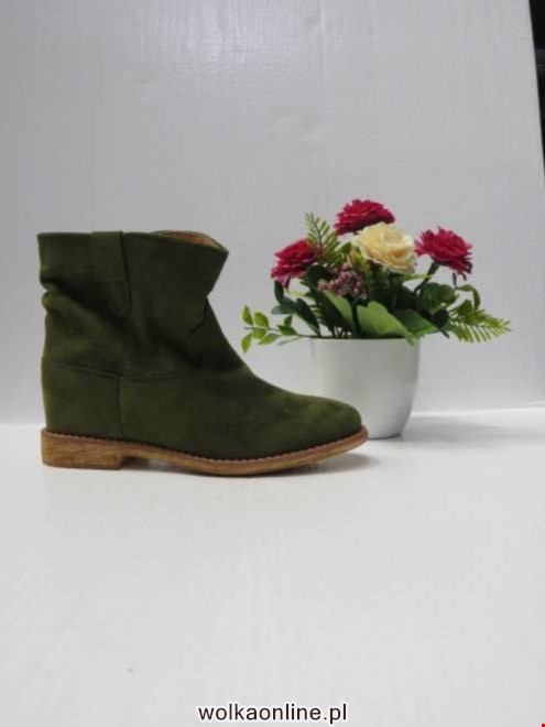 Botki Damskie A3725-7 GREEN 36-41