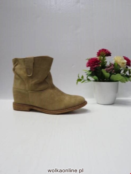 Botki Damskie A3725-63 KHAKI 36-41