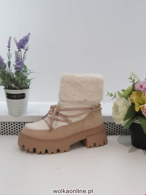 Botki Damskie 9523 BEIGE 36-41