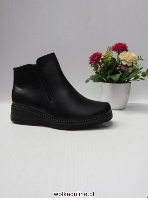 Botki Damskie H2200 BLACK 37-42