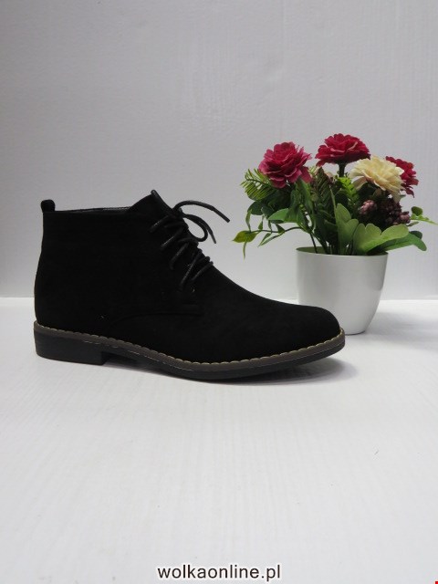 Botki Damskie B8211-1 BLACK 36-41