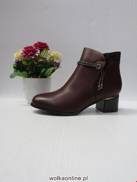 Botki Damskie AB23-1 WINE 36-41