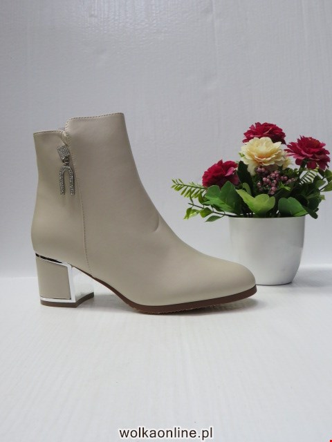 Botki Damskie 2113-3 BEIGE 36-41