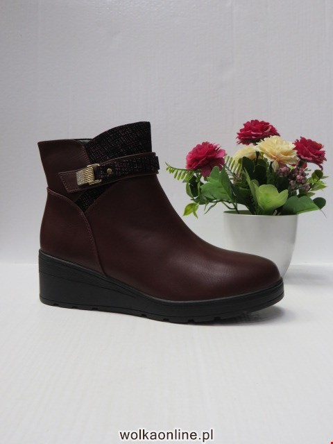 Botki Damskie 602-2 WINE 36-41