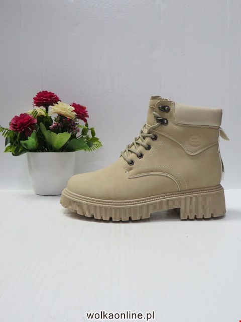 Botki Damskie V107 BEIGE 36-41