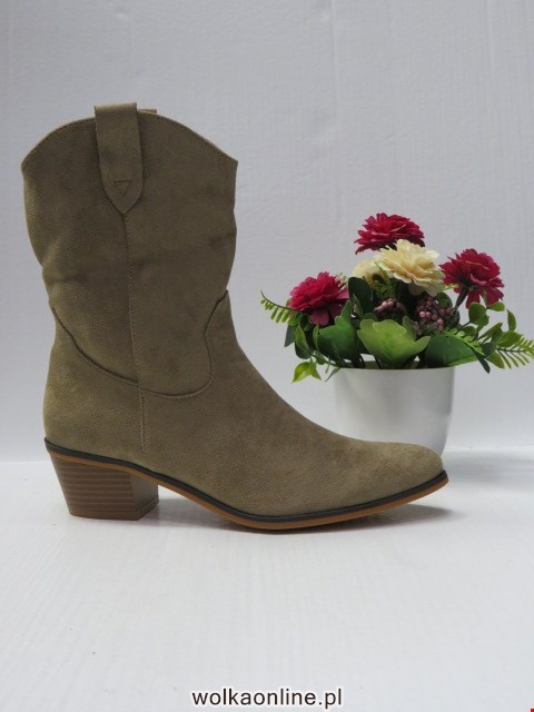 Botki Damskie 22088-01 KHAKI 36-41