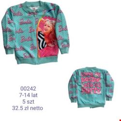 Bluza dziewczęca 00242 1 kolor 7-14 (Towar Tureckie)