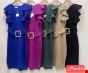 Sukienka damskie 2154 Mix kolor Standard (Towar włoskie) 1