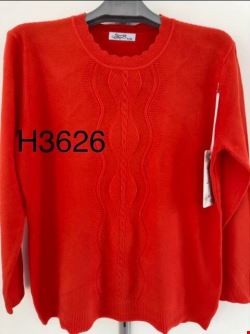 Sweter damskie H3626 Mix kolor M-2XL