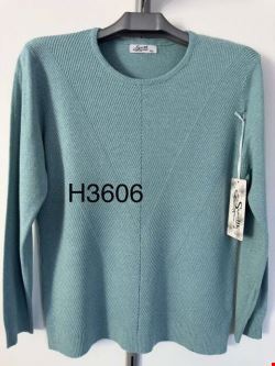 Sweter damskie H3606 Mix kolor M-2XL