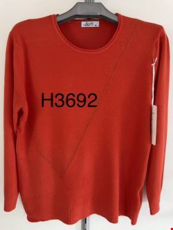 Sweter damskie H3692 Mix kolor M-2XL