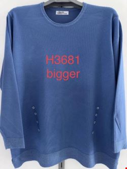 Sweter damskie H3681 Mix kolor M-2XL