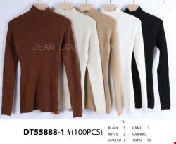 Sweter damskie DT55888-1 Mix kolor Standard