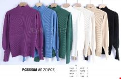 Sweter damskie FG55588 Mix kolor Standard