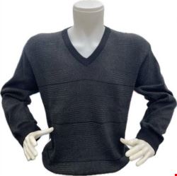 Sweter meskie 3055 Mix KOLOR  2XL-4XL (Towar Tureckie)