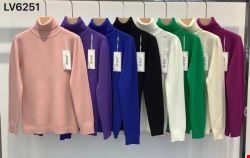 Sweter damskie 1062 1 kolor  S-XL