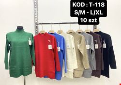 Sweter damskie T-118 Mix KOLOR  S/M-L/XL