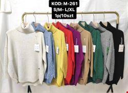 Sweter damskie M-261 Mix KOLOR  S/M-L/XL