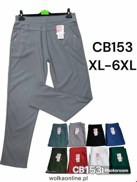 Spodnie damskie CB153 Mix kolor XL-6XL