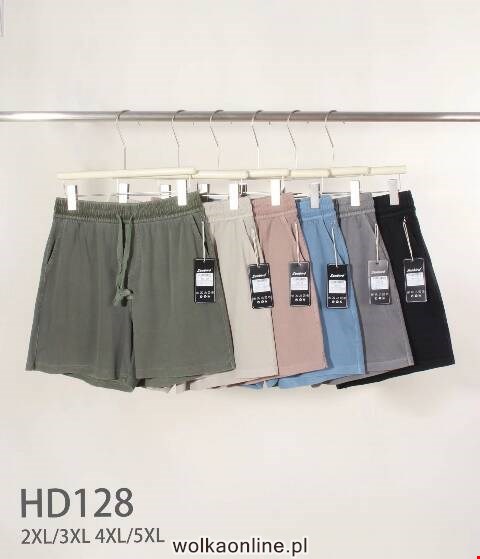 Szorty damskie HD128 Mix kolor 2XL-5XL