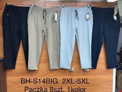 Spodnie damskie BH-S14BIG 1 kolor 2XL-5XL