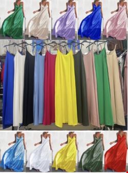 Sukienka damskie 88524 Mix kolor Standard (Towar Włoskie)