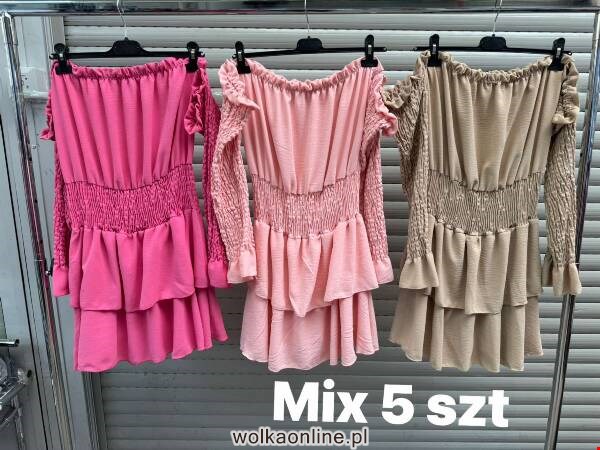 Sukienka damskie SH18 Mix kolor Standard