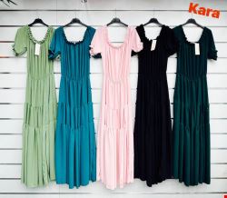 Sukienka damskie 2128-1 Mix kolor Standard (Towar Włoskie)