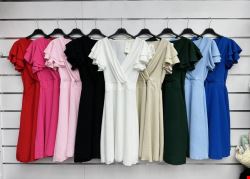 Sukienka damskie 2134-1 Mix kolor Standard (Towar Włoskie)