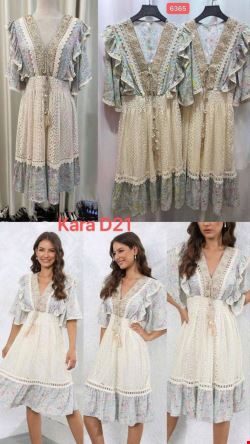 Sukienka damskie 2135-1  Mix kolor Standard (Towar Włoskie)