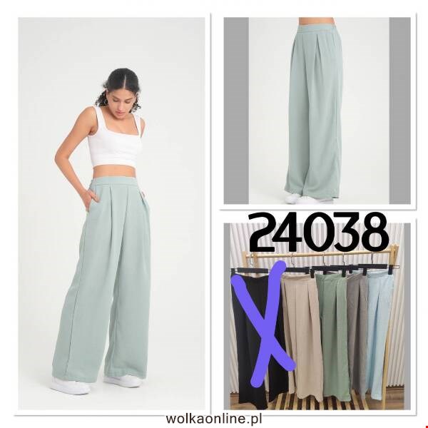Spodnie damskie 24038 1 kolor S-XL (Towar Ploskie)