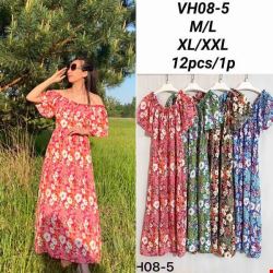 Sukienka damskie VH08-5 Mix kolor Standard