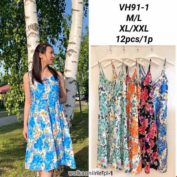 Sukienka damskie VH91-1 Mix kolor Standard