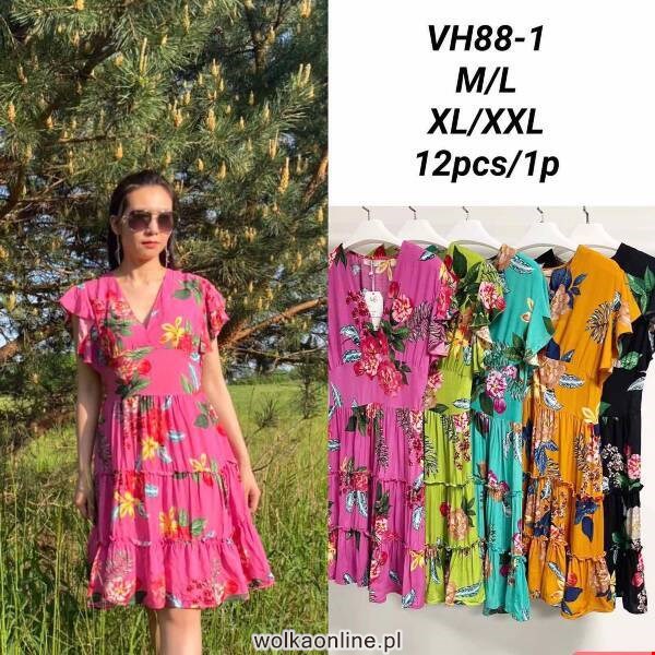 Sukienka damskie VH88-1 Mix kolor Standard