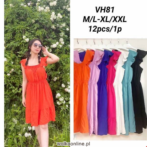 Sukienka damskie VH81 Mix kolor Standard
