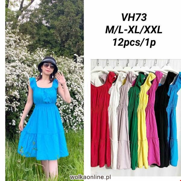 Sukienka damskie VH73 Mix kolor Standard