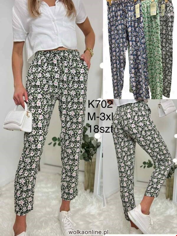 Spodnie damskie K702 Mix kolor M-3XL