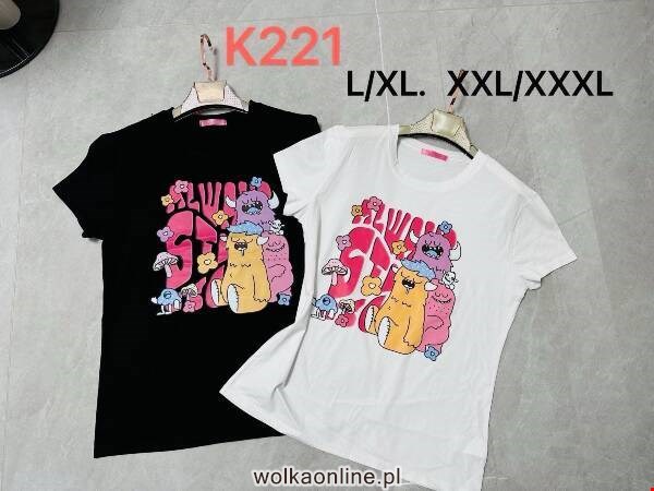 Bluzka damskie K221 Mix kolor L-3XL