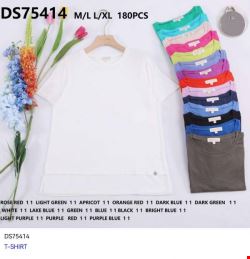 Bluzka damskie DS75414 Mix kolor M-XL