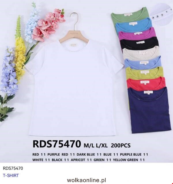 Bluzka damskie RDS75470 Mix kolor M-XL
