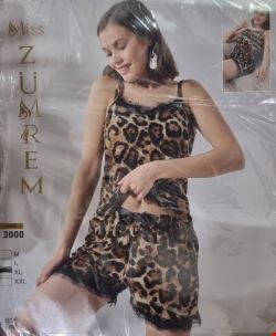 Piżama damskie 3000 1 kolor M-2XL (Towar Tureckie)